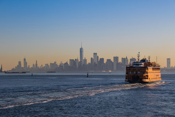 Paysage de Manhattan, New-York, USA