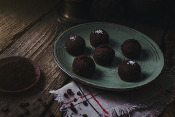 Chocolate truffle candy