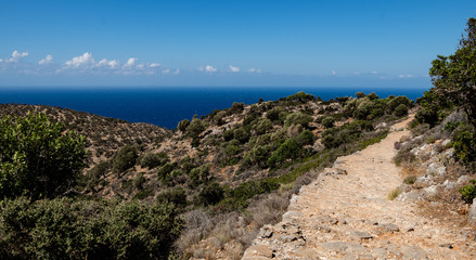 Fototapeta na wymiar Landcape and seascape Crete