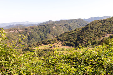 Fototapeta na wymiar Vallata panoramica