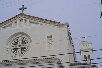 Fototapeta na wymiar Spanish Cathedral Facade 