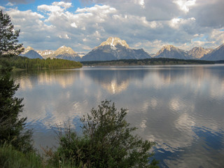 Teton Lake Reflections