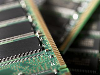 Computer internal memory hardware chips