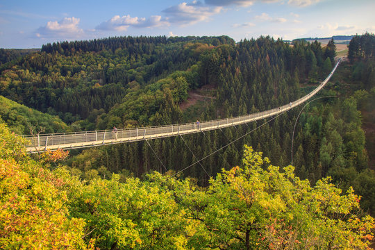 H&auml;ngeseilbr&uuml;cke Geierlay im Hunsr&uuml;ck