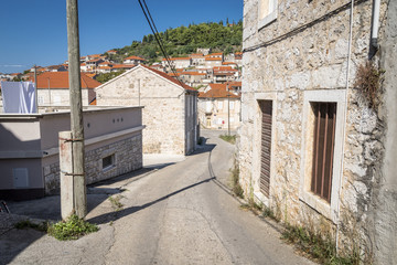 Fototapeta na wymiar Blato town on Korcula island, Croatia