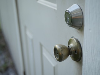 door handle and lock