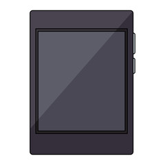 Tablet technology isolated