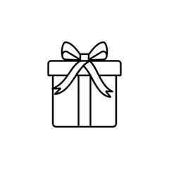 Gift icon. Element of global logistics icon for mobile concept and web apps. Thin line Gift icon can be used for web and mobile