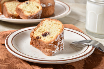 Gourmet cranberry cake