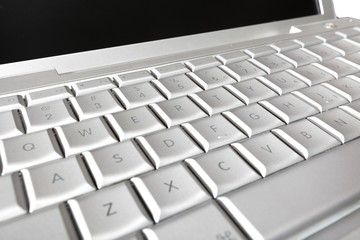 Closeup of Laptop Keyboard