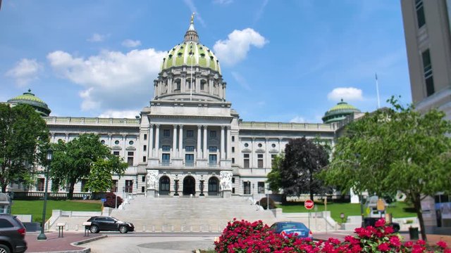 Pennsylvania State Capitol Building Exterior