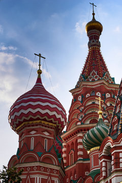 St. Basil's Cathedral./St. Basil's Cathedral. Moscow. Russia.
