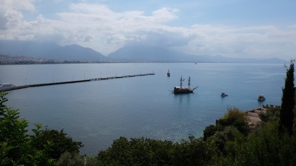 the Bay of Alanya