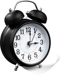 Alarm Clock with Note - Isolated