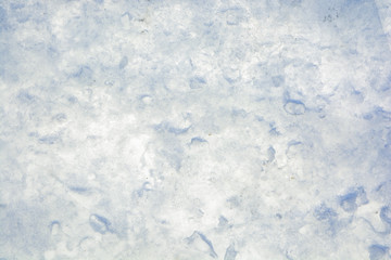 The texture of the ice. The frozen water.Winter background    