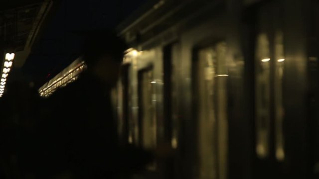 日本の鉄道。電車の扉と乗降