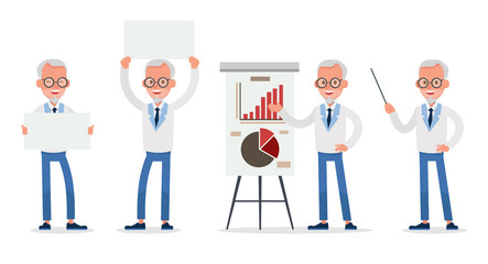 business people vector character design no5