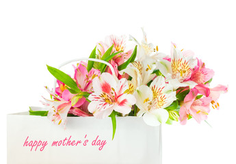 Beautiful bouquet of  flowers for mother&#39;s day