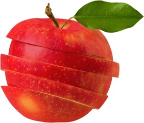 Sliced apple