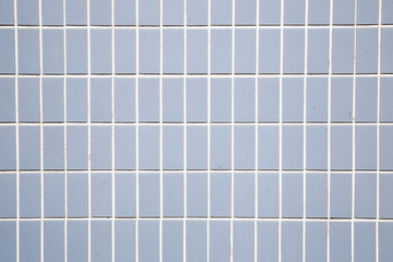 Blue tile wall background