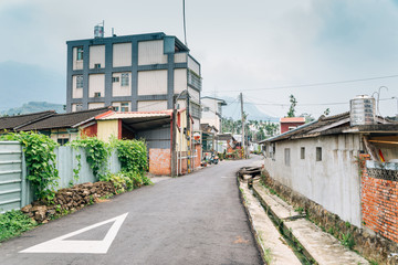 Fototapeta na wymiar Jiji old town street in Nantou, Taiwan