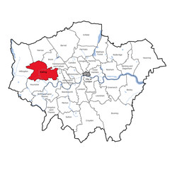 London Boroughs - Ealing