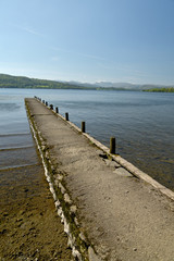 Shores of Windermere near Bowness at Millerground, Lake District