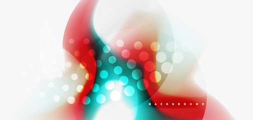 Mixing liquid color flow abstract background. Trendy abstract layout template for business or technology presentation, internet poster or web brochure cover, wallpaper