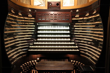 Organ console Atlantic City Boardwalk Hall