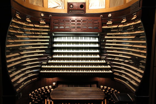 Organ Console Atlantic City Boardwalk Hall