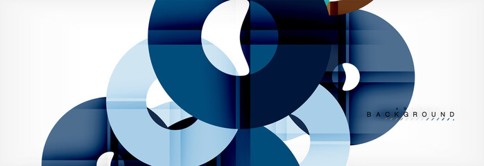 Obraz premium Modern geometrical abstract background