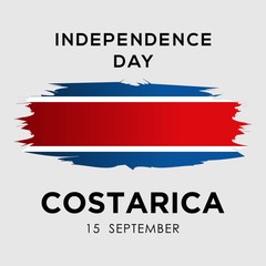 costarica independence day design
