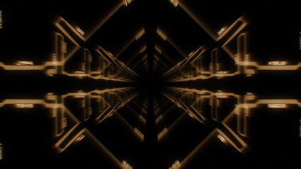 Going through a cyber and modern tunnel