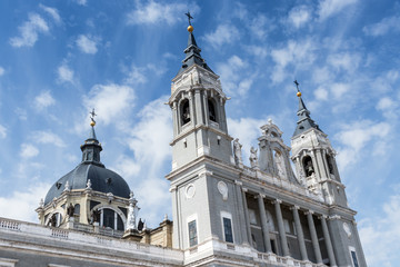 Fototapeta premium Cattedrale dell'Almudena Madrid