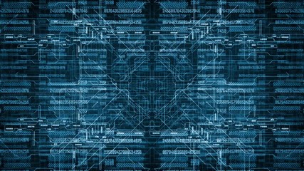 Going through a cyber and modern tunnel