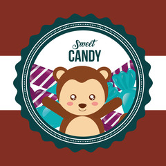 sweet candy card