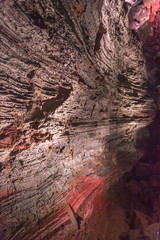 Raufarholshellir lava tube tunnel and caves