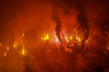 football fans 