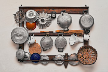 old kitchen utensils