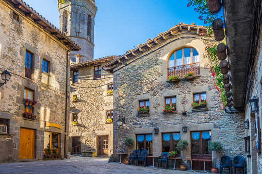 Beautiful ancient village of Rupit (Catalonia, Spain)