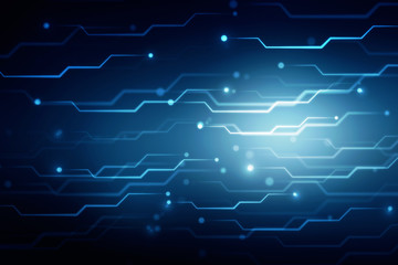 
2d illustration technology background
