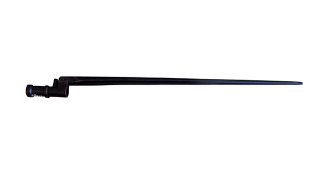 old rifle bayonet, Isolate