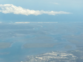 Aerial view Queensland, Australia
