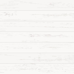 White wood pattern and texture for background. Vector.