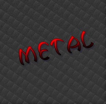 dark hand drawnd metal music themed illustration 