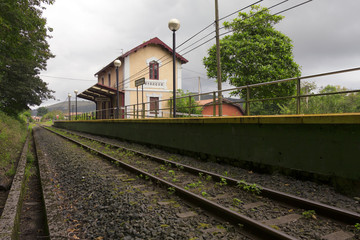 Fototapeta na wymiar Estación de San Roque del Acebal