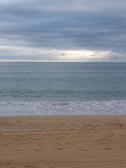 Fototapeta na wymiar Atlantic Ocean Beach Landscape