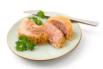 Frühstücksfleisch in Gelee