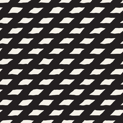 Hand drawn lines seamless pattern. Abstract geometric tiling background. Freehand black and white texture.