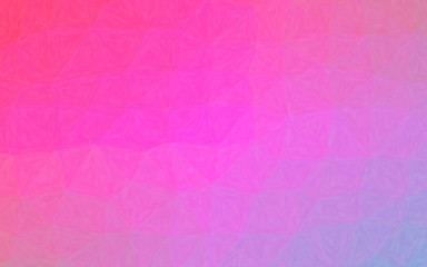 Abstract illustration of red purple and blue Oil Pastel background, digitally generated.